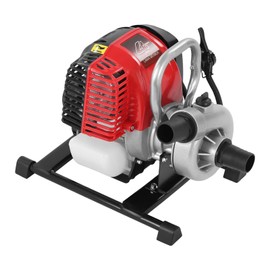 Portable 4-Stroke Engine Gas Water Pump 1.6HP 850W for Drainage, Ponds,Water Transfer Pump with 1.5Inch Inlet/Outlet,Garden Farm Irrigation Pump