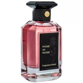 Fragrance World Pose As Rose for Unisex Eau de Parfum Spray 3.4 oz