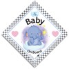 Baby Elephant On Board Sign Elephant Baby On Board Car