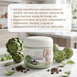 Gel corporal reafirmante efecto termogénico Alcachofa Sara&Montiel maternity