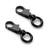 2pcs Levernascan Rotating Key Chain Swivel Snap Hook Wallet Clip