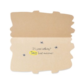 American Greetings Funny Birthday Card (Taco)