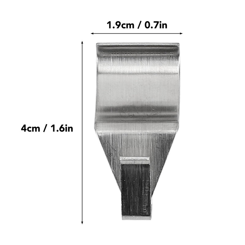 Siding Hooks, 304 Stainless Steel, Durable Indoor Outdoor Hanger, Maximize