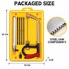 8-in-1 Multi-Purpose Hand Saw Kit with 6 Interchangeable Steel Blades