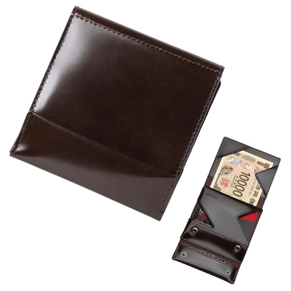 abrAsus Classic Thin Wallet - brown -