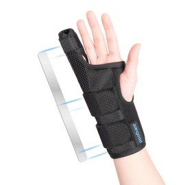 joingood Pinky Finger Splint, Little Finger Splint, Finger Splint for Little Finger, Broken Pinky Finger Splint, Metacarpal Finger Splint Hand Brace for Arthritis, Trigger Finger Splint Right Hand, S