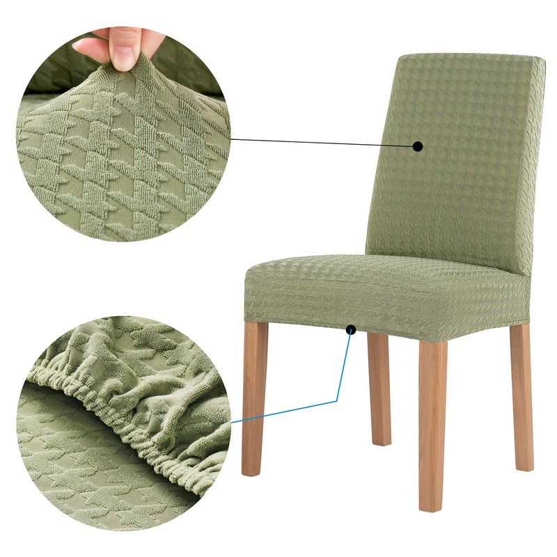 No. 918 Stryker 2-Pack Houndstooth Textured Stretch Fit Elastic Dining