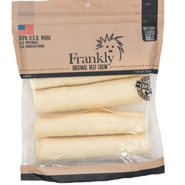 Frankly Natural Beef Chew Dog Retriever Rolls Pack of 4 100percent U.S.A Made