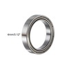 sourcing map 10pcs 6702ZZ Deep Groove Ball Bearings, Chrome Steel