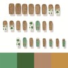 St. Patrick's Day Press on Nails Medium Square Fake Nails