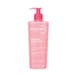 BIODERMA, Limpiador Facial, Sensibio Gel Moussant, Gel Micelar para Piel Sensible, Hidratación al instante, 500 ml                                    