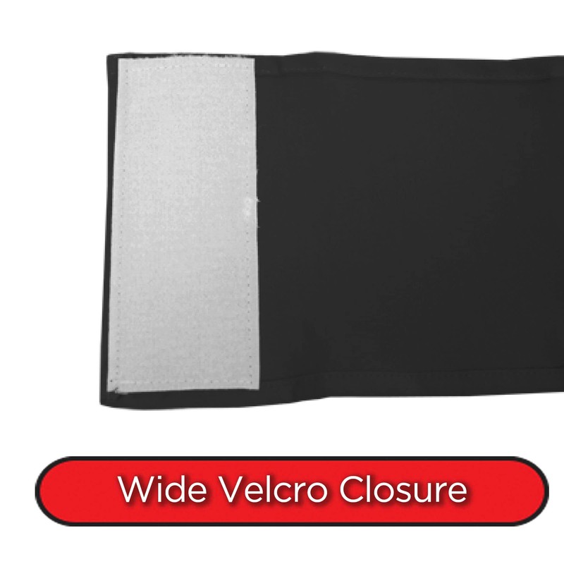 Donna Spandex Head Wrap –18X4.75" Soft & Stretchy Wide Hair