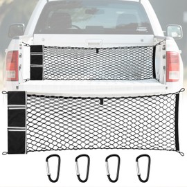 TAUYANG Cargo Net for Pickup Truck Bed for Ford Maverick 2000-2025 Accessories Mesh Carrier Organizer Storage Netting