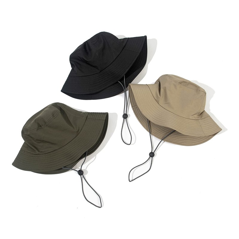 Croogo Safari Hat, Men's, Lightweight, Quick-Drying, Adventure Hat, Solid, Foldable,