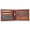 Pedro Men's Light Brown Genuine Leather Wallet with RFID (Data