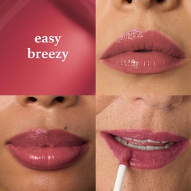 Julep So Plush Plumping Lip Gloss - Easy Breezy - High-Shine Hydrating Lightweight Lip Color - Non-Sticky Formula - Vitamin E Soothes and Repairs Lips