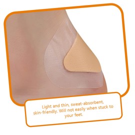 Healeved 10pcs Comfortable Heel Stickers High Heel Comfort Pads Foot Pads for Blister Protectors