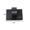 Honbay 100 Pieces Adhesive Cable Clips Drop Clamp Cable Tie