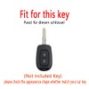 HIBEYO Intelligent Car Key Case Fits Renault Key Case Protective