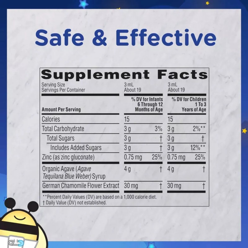 Zarbees Jarabe Uso Nocturno Para La Tos Bebes 59ml