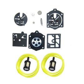 HQparts Carburetor Repair Kit for Echo CS-650EVL CS-500VL CS-500EVL Saw Walbro Carb HDB