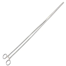OdontoMed2011 20" Long Straight Hemostat Forceps - Stainless Steel Locking Tweezer Clamps - Ideal Hemostats for Nurses, Fishing Forceps, Crafts and Hobby