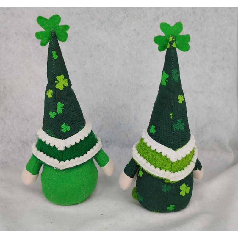 zhuja St Patricks Day Decorations Gnome Plush Home Table Ornament