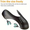 Boolavard 4 Pcs Anti-Crease Shoe Protectors - Plastic Sneaker Crease