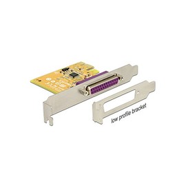 DeLOCK 89445 Internal Parallel interface cards/adapter 89445, PCIe, Parallel, SUN2212, 16 B, 0.0144 Gbit/s, Windows 10 Education,Windows 10 Education x64,Windows 10 Enterprise,Windows 10