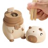 Toothpick Holder Dispenser,Toothpick Travel Case | Smart Jar Organizer Automatic