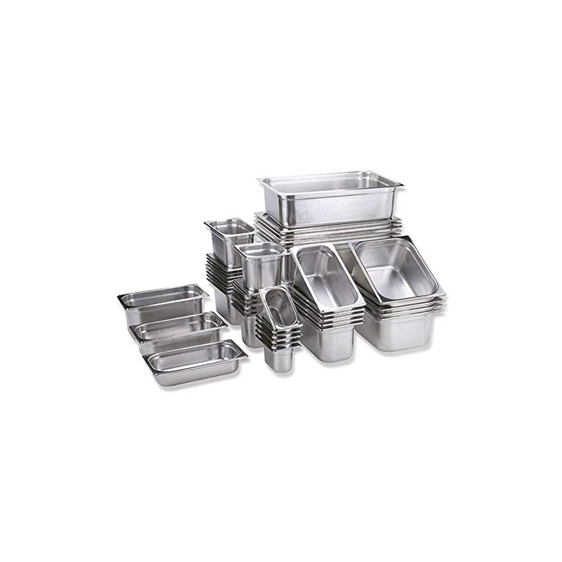 GN Container 65 mm Sizes Selection GN 1/2 1/3 1/4