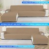 CYCMACO Waterproof Sofa Cover L Shape 2 Seater Couch Cover