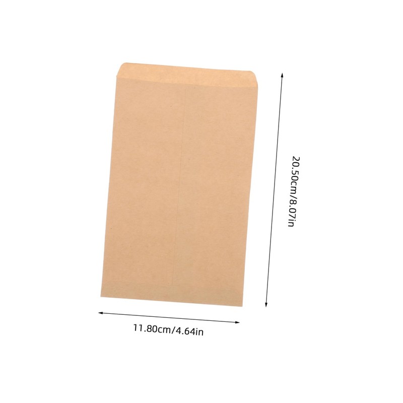 Mipcase 100pcs Seeds Envelopes Durable Paper Packets for Convenient Storage