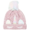 NAME IT Baby Girls' Nmfmetea Knit Beanie Hat, Keepsake Lilac