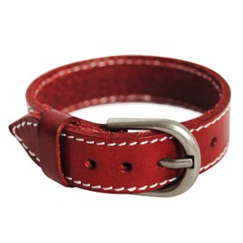Surfer Bracelet axy Serie Sur9! Leather Bracelet Surfer Bracelet Leather Bracelet Real Leather red