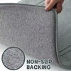 chakme Non-Slip Bath Mat, Bathroom Rug, Soft Bath Mat, Absorbent
