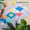 Quut Beach / Pool Towel for Kids with Game -