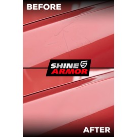 Shine Armor Car Polishing Compound Kit - Restore Faded Paint, Remove Light Scratches, Fix Paint Transfer, and Eliminate Drying Streaks