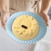 SENHAI 3 Pack Flower Shape Silicone Cake Bread Pie Flan
