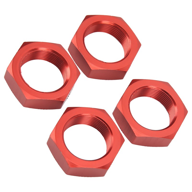 4 Pcs 24mm Wheel Hex Hub Nut Aluminum Alloy High