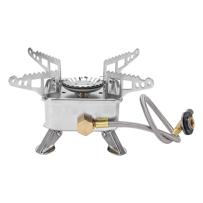 Foldable Camping Stove Light Weight Four Legged Design Safe Portable