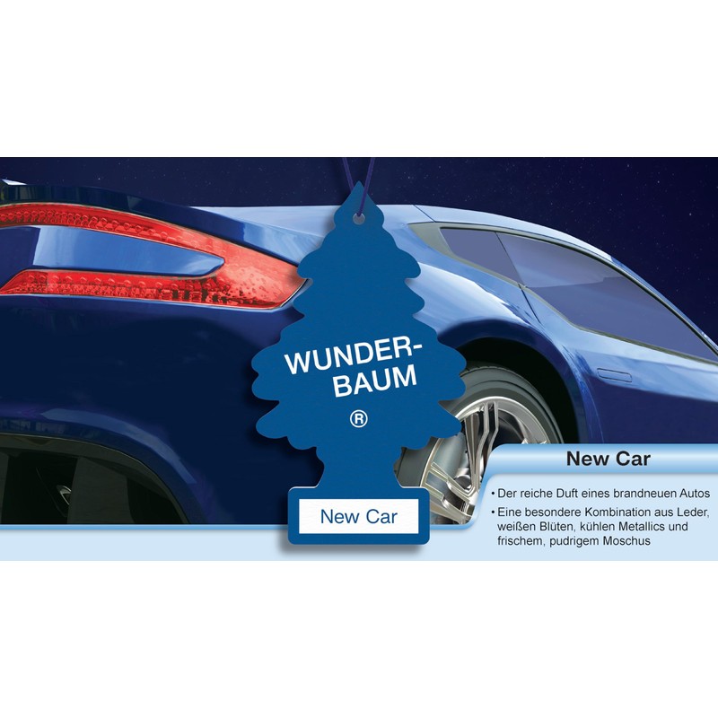 Wunderbaum Air Fresheners New Car
