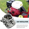 Newnessai Cylinder Head Assembly with Valve Spring Spark Plug Insulator