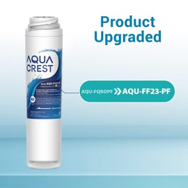 AQUACREST FQROPF Under Sink Water Filter, NSF 42 Certified, Replacement for GE FQROPF Reverse Osmosis Water Filter (1 Set)