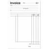 151 Chiltern Wove Full Size Invoice Receipt Book A5 1-80