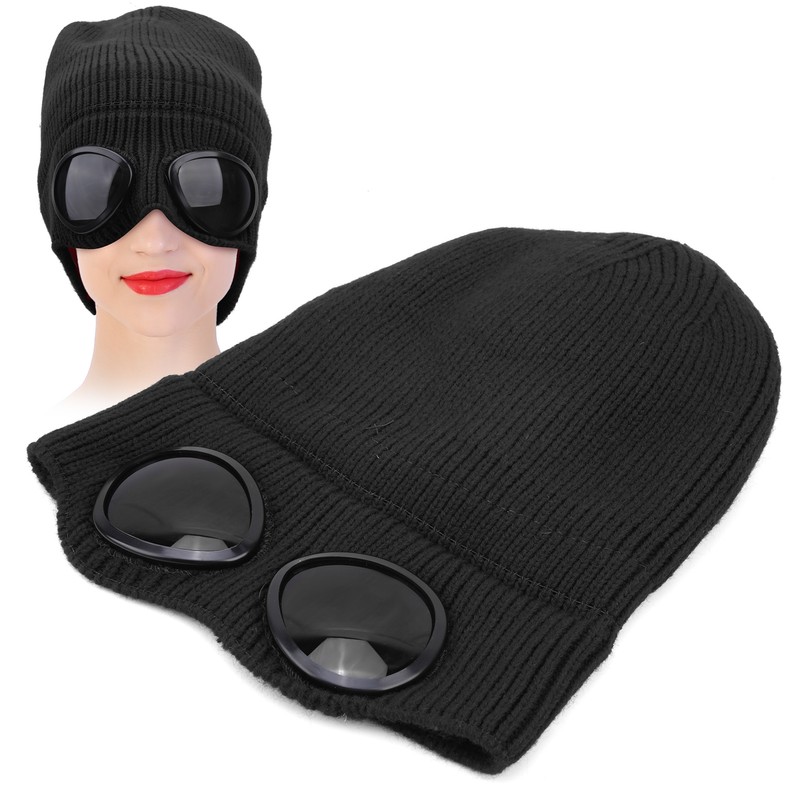 Fashionable Hat Goggles Thermal Warm Autumn Winter Cold Protector Sports