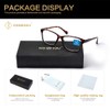 K KENZHOU Blue Light Blocking Computer Glasses Anti Eyestrain Unisex