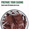LEM Mahogany Fibrous Casings for Sausage Making 2 x 12
