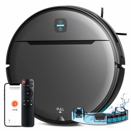 Intelligent Wet and Dry Cleaning Robot Sweeping Machine Home Chargeable Smart Robot Vacuums Cleaner with Mop EU/US Plugcolor: Black, plug type: US, voltage (v): 110-120 V