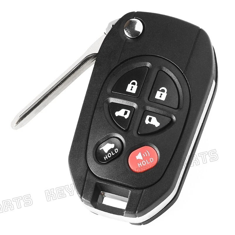 KeylessAutoParts GQ43VT20T -Dot Chip for Toyota Sienna 2004-2010 Upgraded Flip